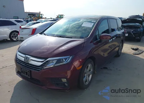 2018 Honda Odyssey Exl z USA, uszkodzony, nr VIN 5FNRL6H7XJB047025